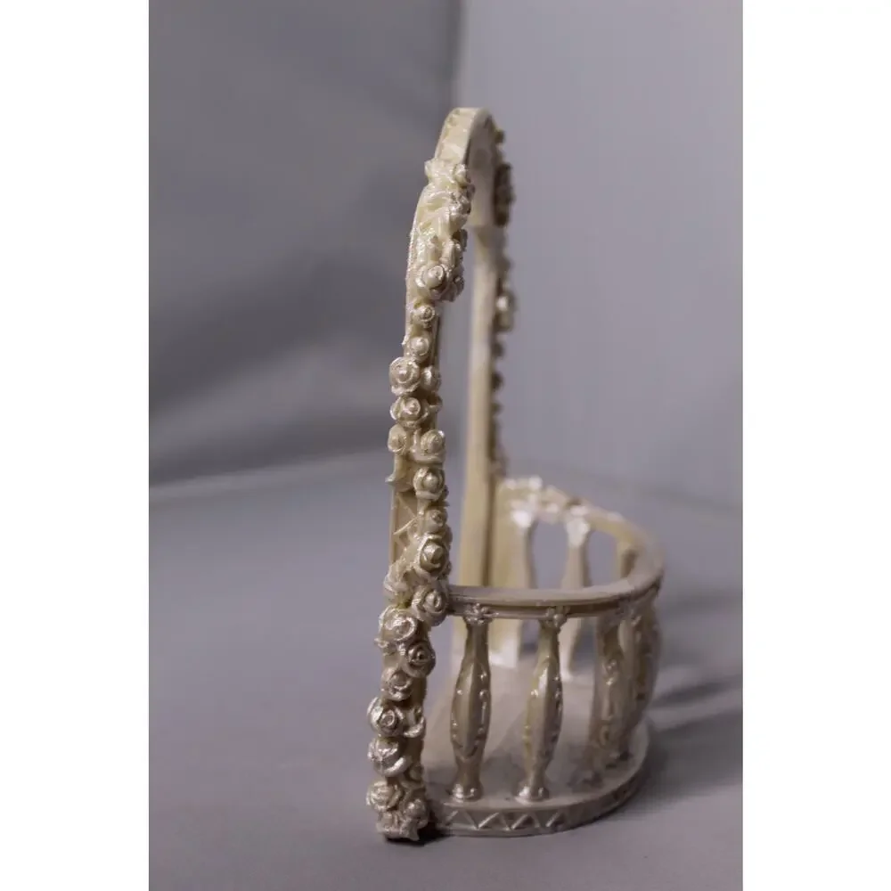 Mini Decorative Arch Balcony Wedding Cake Topper Fairy Garden Dollhouse Display
